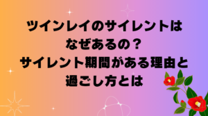 ツインレイのサイレントはなぜあるの？サイレント期間がある理由と過ごし方とは